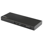 Startech.Com Dual 4K Thunderbolt 3 Dock - PCIe M.2 Slot, SD, PD TB3DK2DPM2